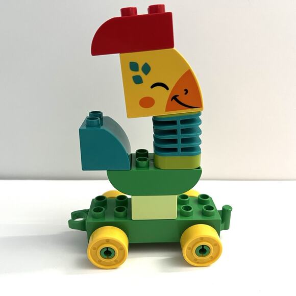 Lego Duplo 10412 Animal Train Block Building Toy Set Lamb Cow Rooster Horse - Picture 3 of 9